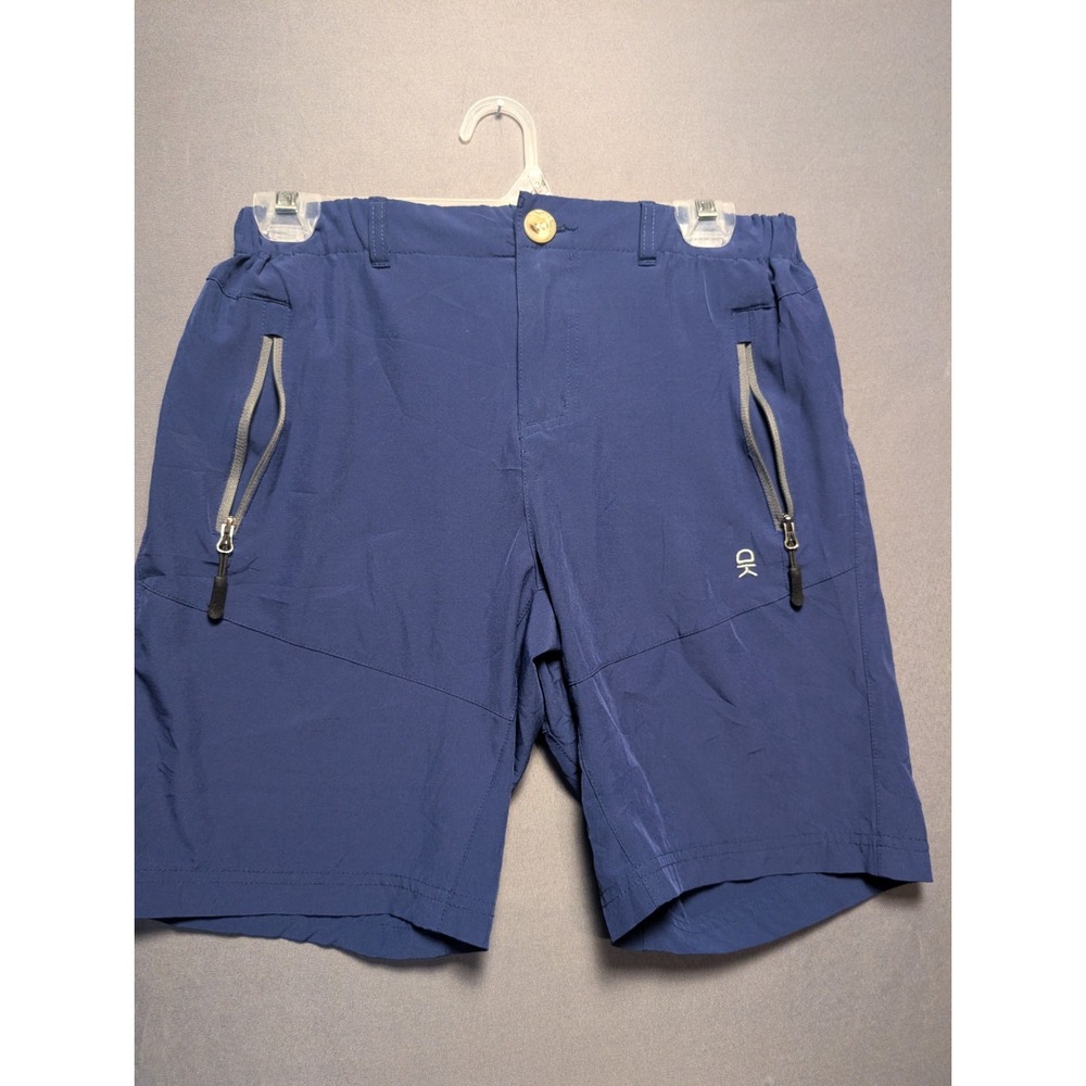 Little Donkey Andy Mens Medium Navy Blue Stretch Quick Dry Hiking Camping Shorts